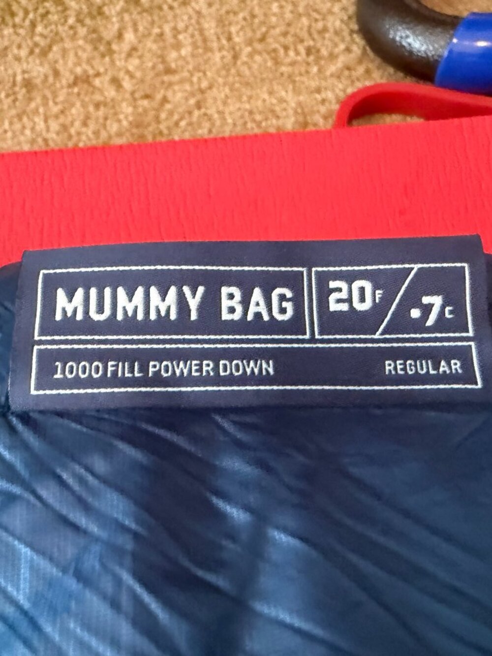 Hyperlite Mountaun Gear 20-degree sleeping bag 1000 fill power down